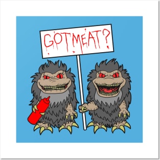 Critters BBQ Posters and Art